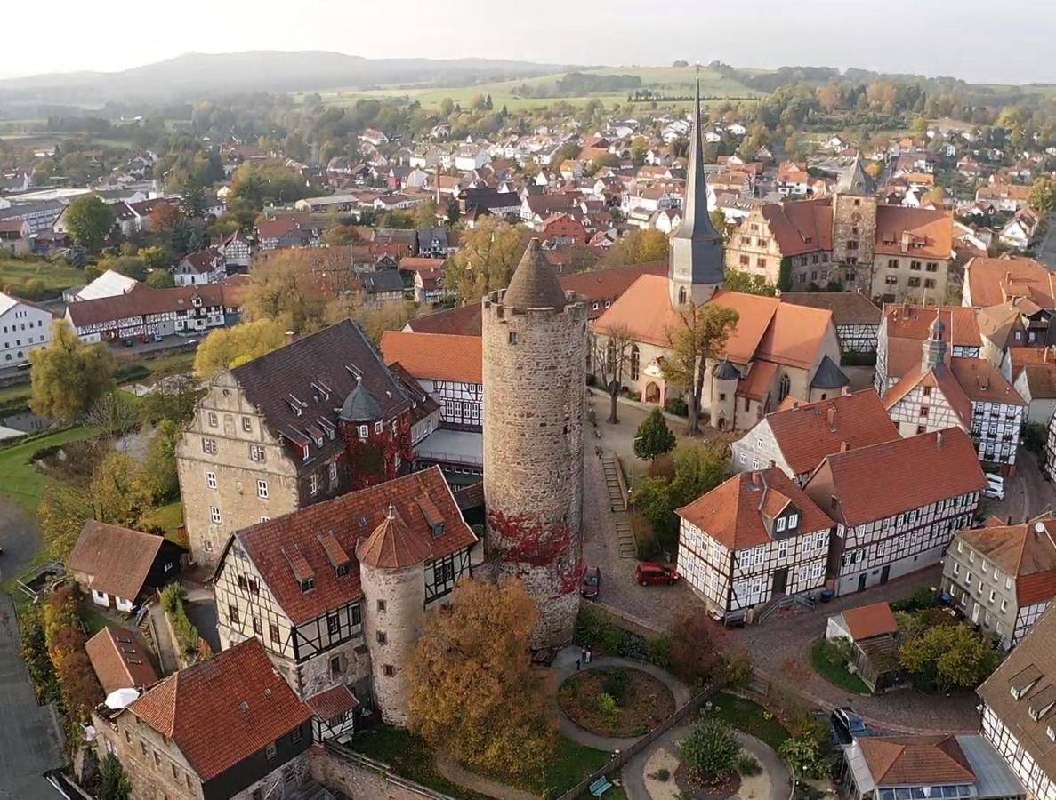 Alte Foersterei - Elegantes Apartment In Der Historischen Hinterburg Schlitz - Nahe Fulda Und Bad Hersfeld Ngoại thất bức ảnh