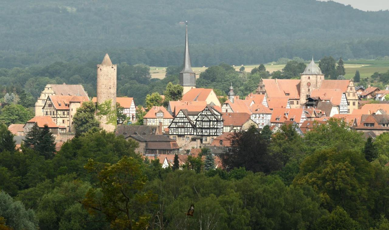 Alte Foersterei - Elegantes Apartment In Der Historischen Hinterburg Schlitz - Nahe Fulda Und Bad Hersfeld Ngoại thất bức ảnh