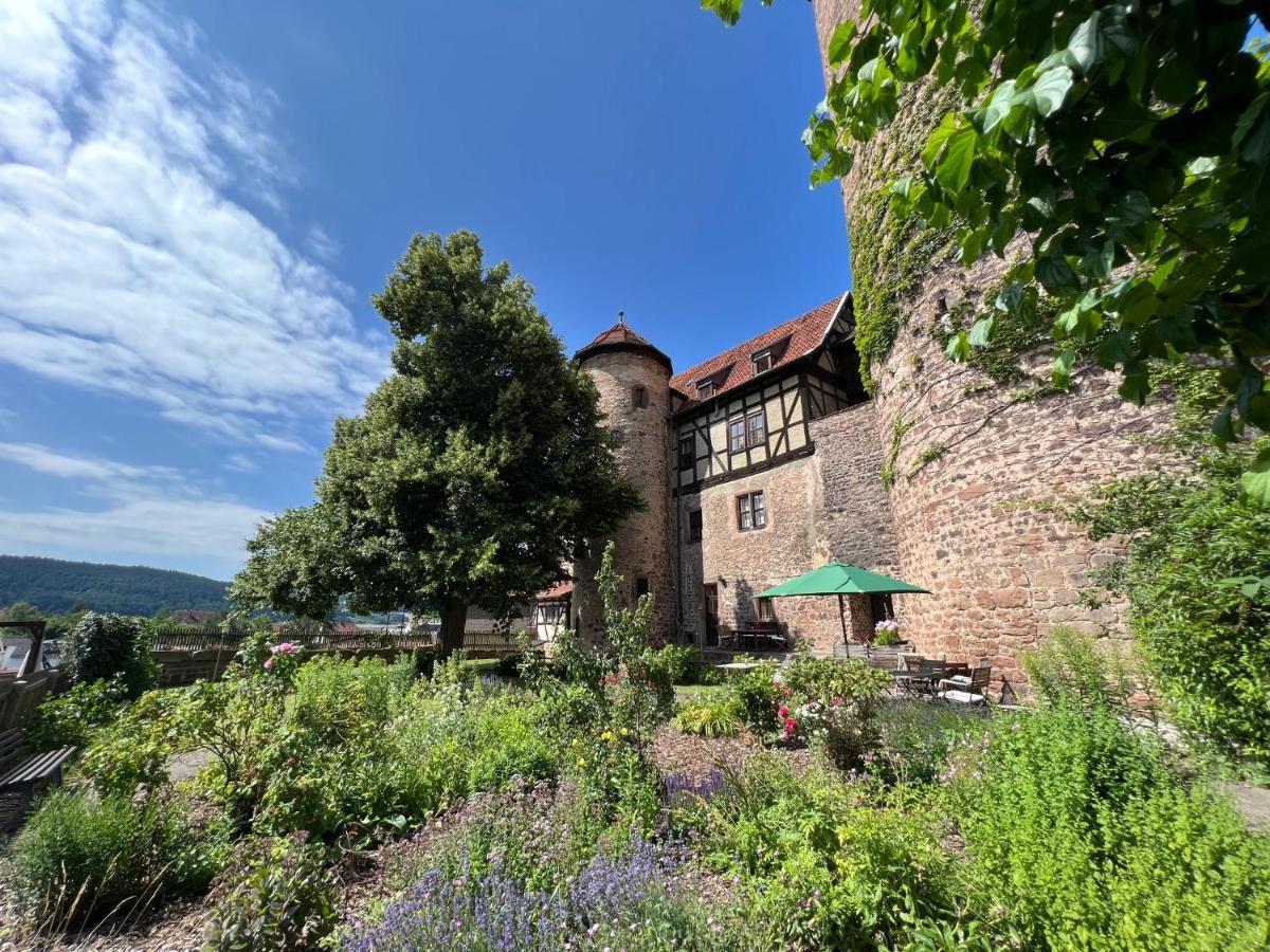 Alte Foersterei - Elegantes Apartment In Der Historischen Hinterburg Schlitz - Nahe Fulda Und Bad Hersfeld Ngoại thất bức ảnh